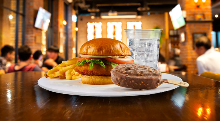 Load'd Bar with Burger