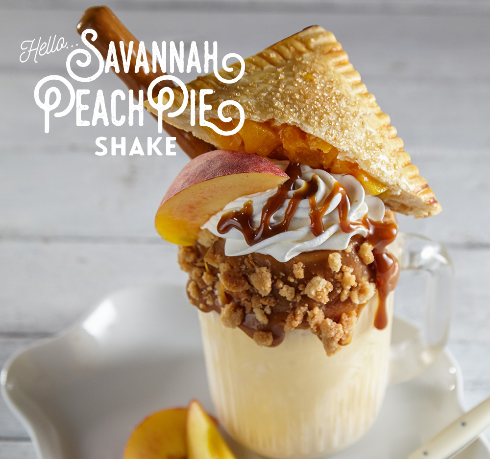 Savannah Peach Pie Shake